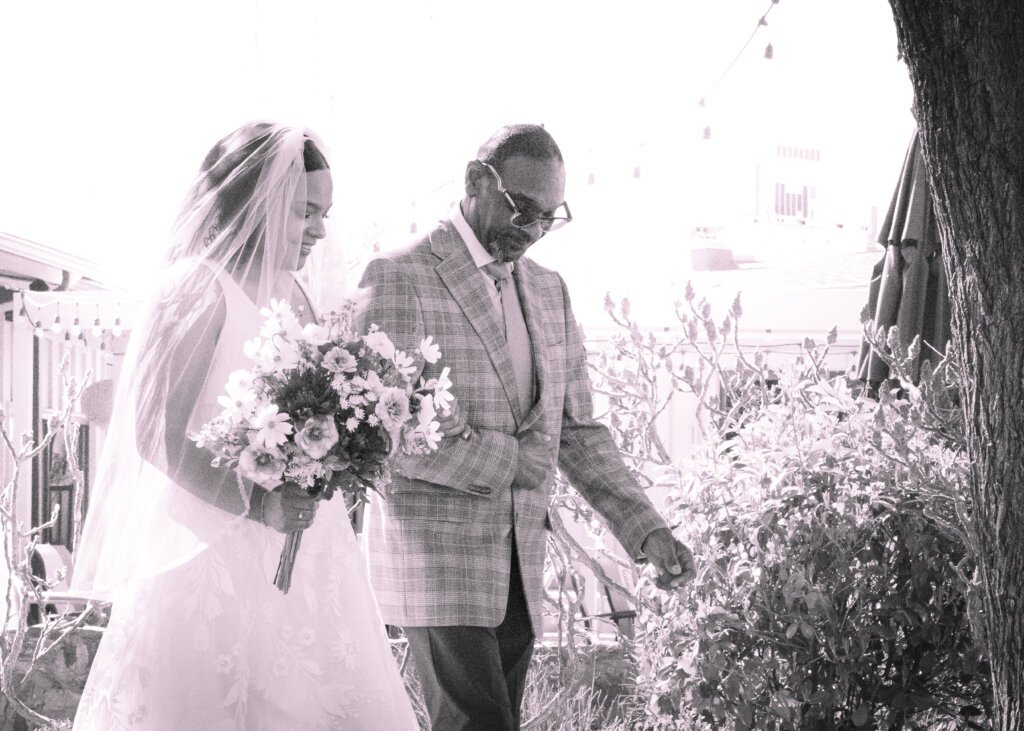 A Bride & Her Father