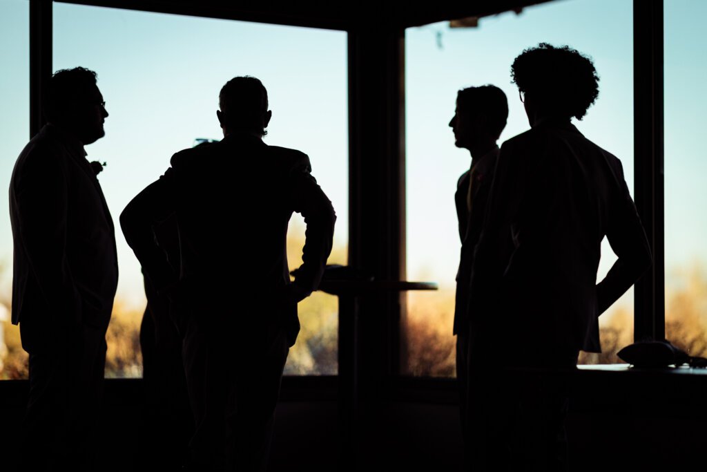 Groomsman Silhouette
