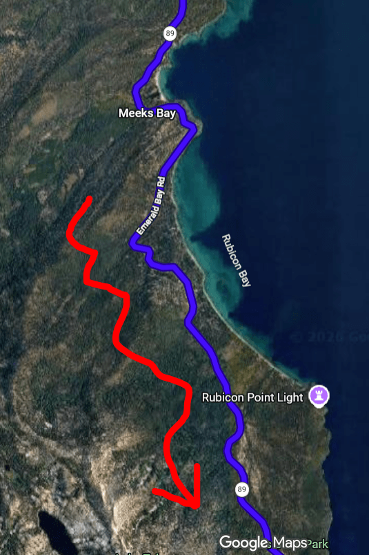 H-89 wavy road on Google Maps.